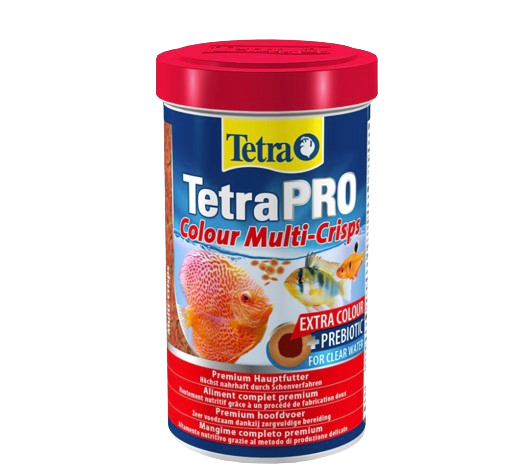 enhance your fishs color with tetra pro colour multi crisps